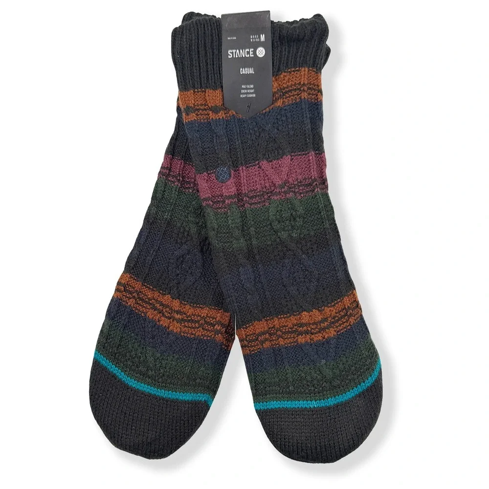 Stance Heavy Cushioned Socks -‎ NWT Mens Medium (6-8.5) Toasted - #48348-K6